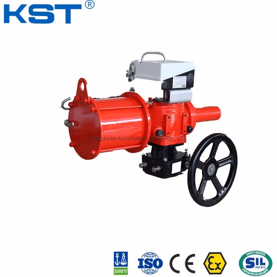 고온형 공압식 액츄에이터